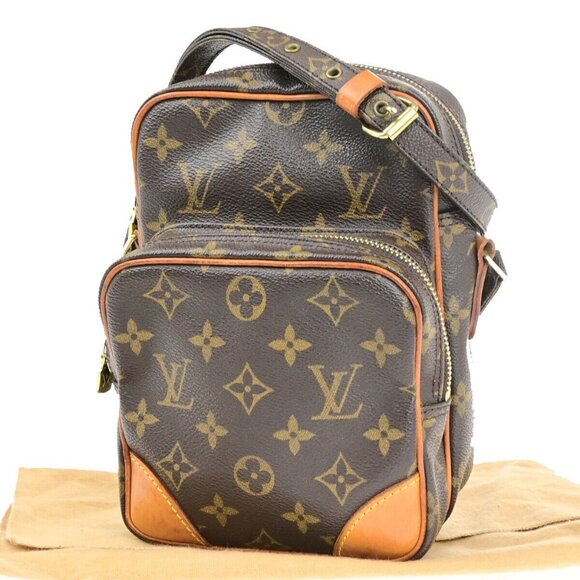 LOUIS VUITTON Amazon Crossbody Shoulder Bag Monogram Leather BN - Picture 1 of 14